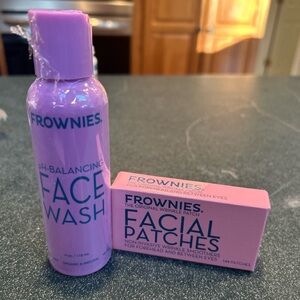 Frownies facial patches and ph balancing facial cleaner